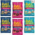 Rule Breaker Vegan & Gluten Free Cookies | Variety Pack Brownie, Chocolate Chip & Birthday Cake | Plant-Based Top 11 Allergen-Free | Soft-Baked, Better-For-You Snacks for School, Office & Home (Pack of 6)