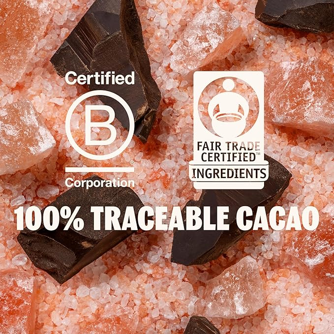 TCHO Singles Variety Pack - Plant Based, Organic Chocolate Singles - Vegan, Gluten-Free, Soy-Free - Handcrafted Pure Cacao Bars - Chocolate Bars - 18 Count - Holy Fudge, Toffee Time, Dark & Salty, Perfect Matcha (Pack of 4)