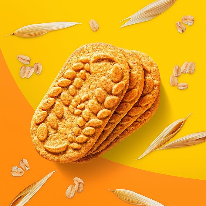 belVita Breakfast Bars Biscuits, Golden Oat, 30 Total Packs, 6 Boxes (4 Biscuits Per Pack)
