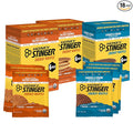 Honey Stinger Organic & Gluten Free Energy Waffle Variety Pack, 12 Salted Caramel and 6 Cookies & Cream Waffles, Nutritious Stroopwafel Snack for Exercise, Endurance and Performance