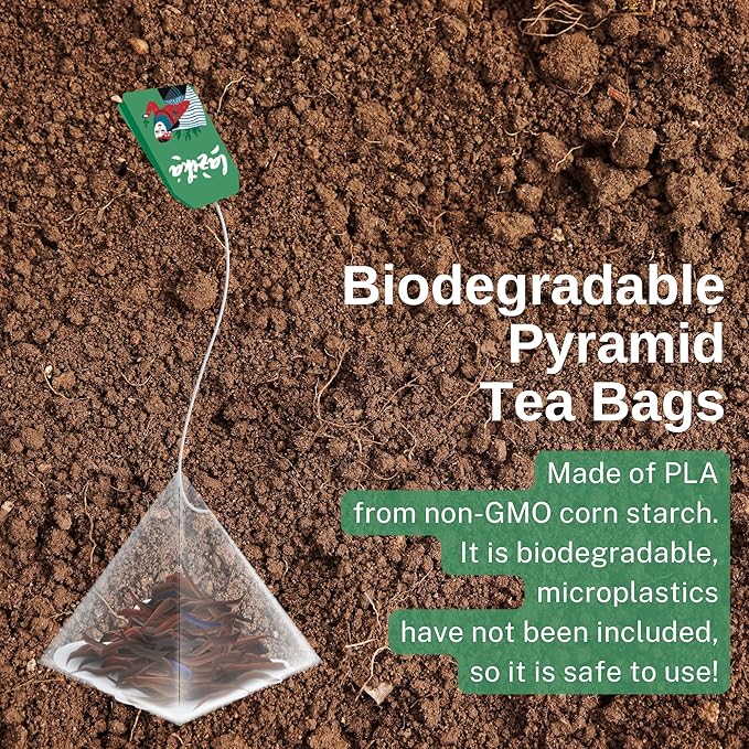 Lazika Tea Variety Pack with Lovely Presentation Box Pack of 2, Black, Green and Herbal Tea Sampler Gift Set, 10+10 Counts, Premium Collection with Pyramid Infuser Bag