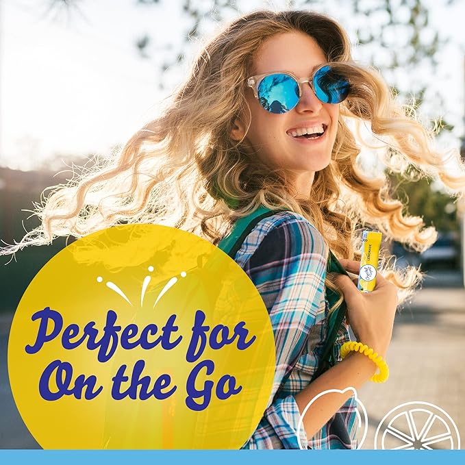 Crystal Light Lemonade Naturally Flavored Powdered Drink Mix, 120 ct Pack, 12 Boxes of 10 On-the-Go-Packets