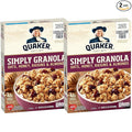 Quaker Simply Granola Honey & Raisin, 24.1 Oz (Pack of 2)