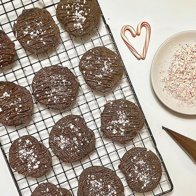 XO Baking Co. Gluten Free Double Chocolate Peppermint Gourmet Cookie Mix; Non-GMO; Kosher; Dairy Free; Peanut Free; No Preservatives; No Artificial Flavors or Colors, 15oz (Pack of 6)