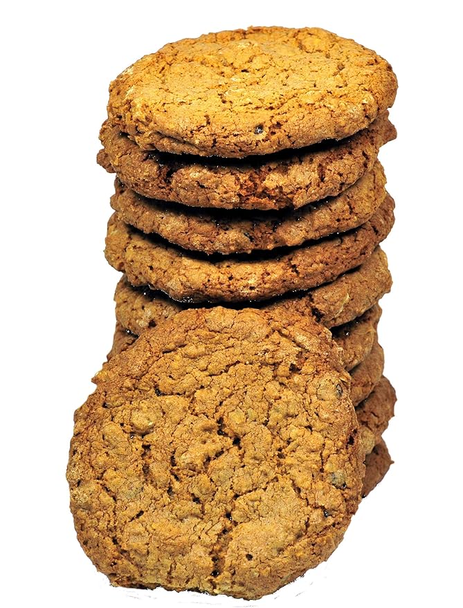 Yumbana Gluten Free Oatmeal Walnut Chip Cookies - Soy Free Cookies - No Artificial Flavors or Preservatives - Great for Snacks and Parties - 2 Pack