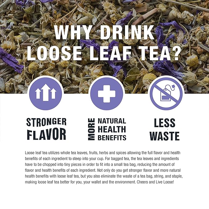 Tiesta Tea - Cocoa Mint Chill Loose Leaf Tea, Chocolate Peppermint Herbal Rooibos Blend, Non-Caffeinated, Hot or Iced, Makes Up to 200 Cups, Resealable Bulk Pouch, 12 Ounce