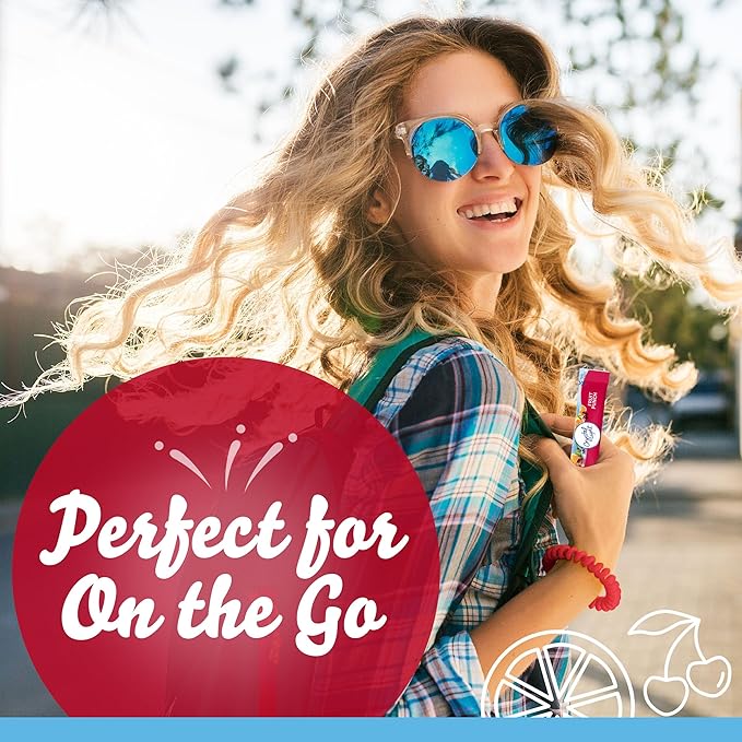 Crystal Light Fruit Punch Artificially Flavored Powdered Drink Mix, 10 ct. On-the-Go-Packets