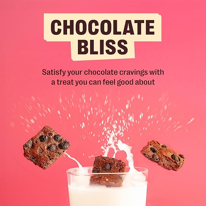 Brownie Brittle – Chocolate Chip & Salted Caramel Thin and Crispy Sweet Snacks (Pack of 20, 1 oz), Rich Gourmet Brownie Bites Dessert