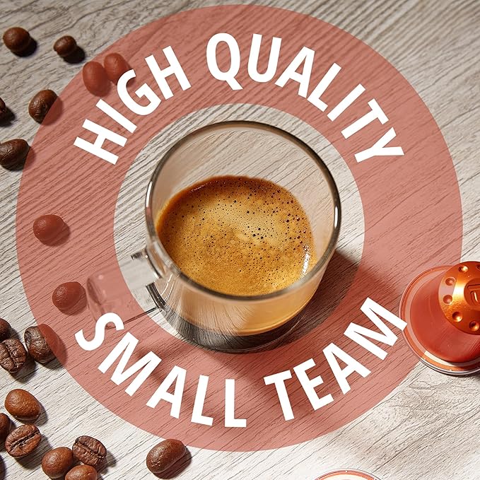 60ct Dark Roast Variety Espresso Pods Compatible with Nespresso Original Machine I Aluminum Capsules - Intensity 10-12 I Ristretto Espresso Lungo