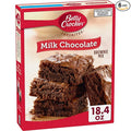Betty Crocker Milk Chocolate Brownie Mix Family Size, 18.4 oz (Pack of 6)
