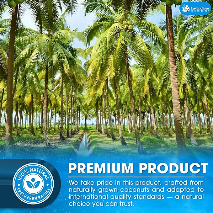 20oz (1.25 lbs) Coconut Milk Powder, 100% Natural, Unsweetened, Perfect for Cake, Coffee, Tea, Creamer Alternative, No Additives, No Gluten, Vegetarian