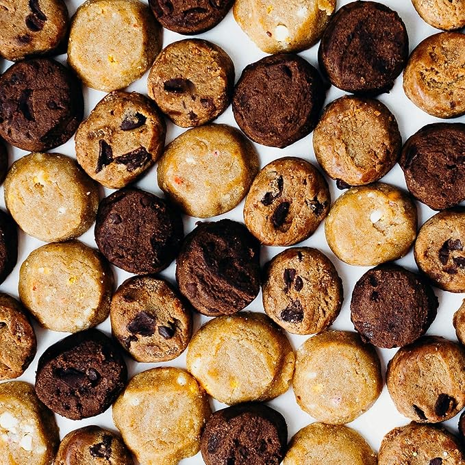 Rule Breaker Vegan & Gluten Free Cookies | Variety Pack Brownie, Chocolate Chip & Birthday Cake | Plant-Based Top 11 Allergen-Free | Soft-Baked, Better-For-You Snacks for School, Office & Home (Pack of 6)