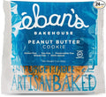 Eban’s Fresh Baked Gluten-Free Cookies - 24 Large Cookies (2 Boxes of 12) - Soft and Chewy, Individually Wrapped, Gourmet, Preservative Free, Non-GMO (Peanut Butter)