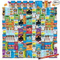 Foxy Fane 120-Count Holiday Gift Box - 120 Healthy Snacks & Treats - Perfect Variety Pack for Easter - Great for Family, Friends & Office
