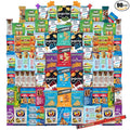 Foxy Fane 90-Count Holiday Gift Box - 90 Healthy Snacks & Treats - Perfect Variety Pack for Easter - Great for Family, Friends & Office